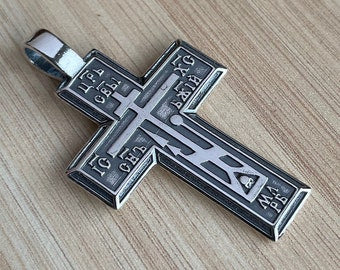 Orthodox Sterling Silver Cross