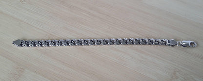 Handmade Sterling Silver Bracelet Bismark/6-10 inch sizes