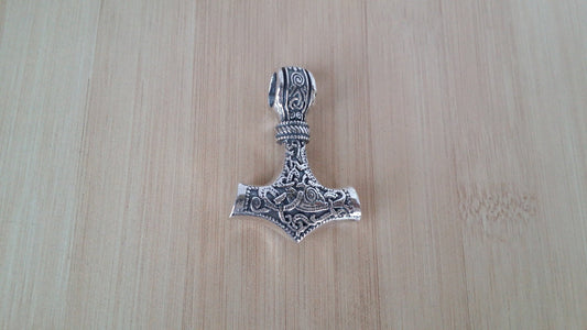 Mjolnir Pendant, Thor Hammer, Mjolnir Necklace