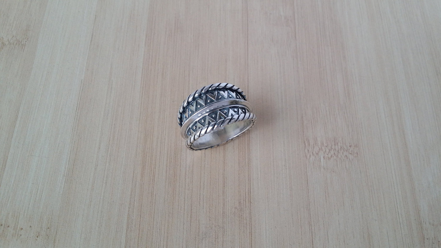 Silver Viking Ring, Viking Replica Ring