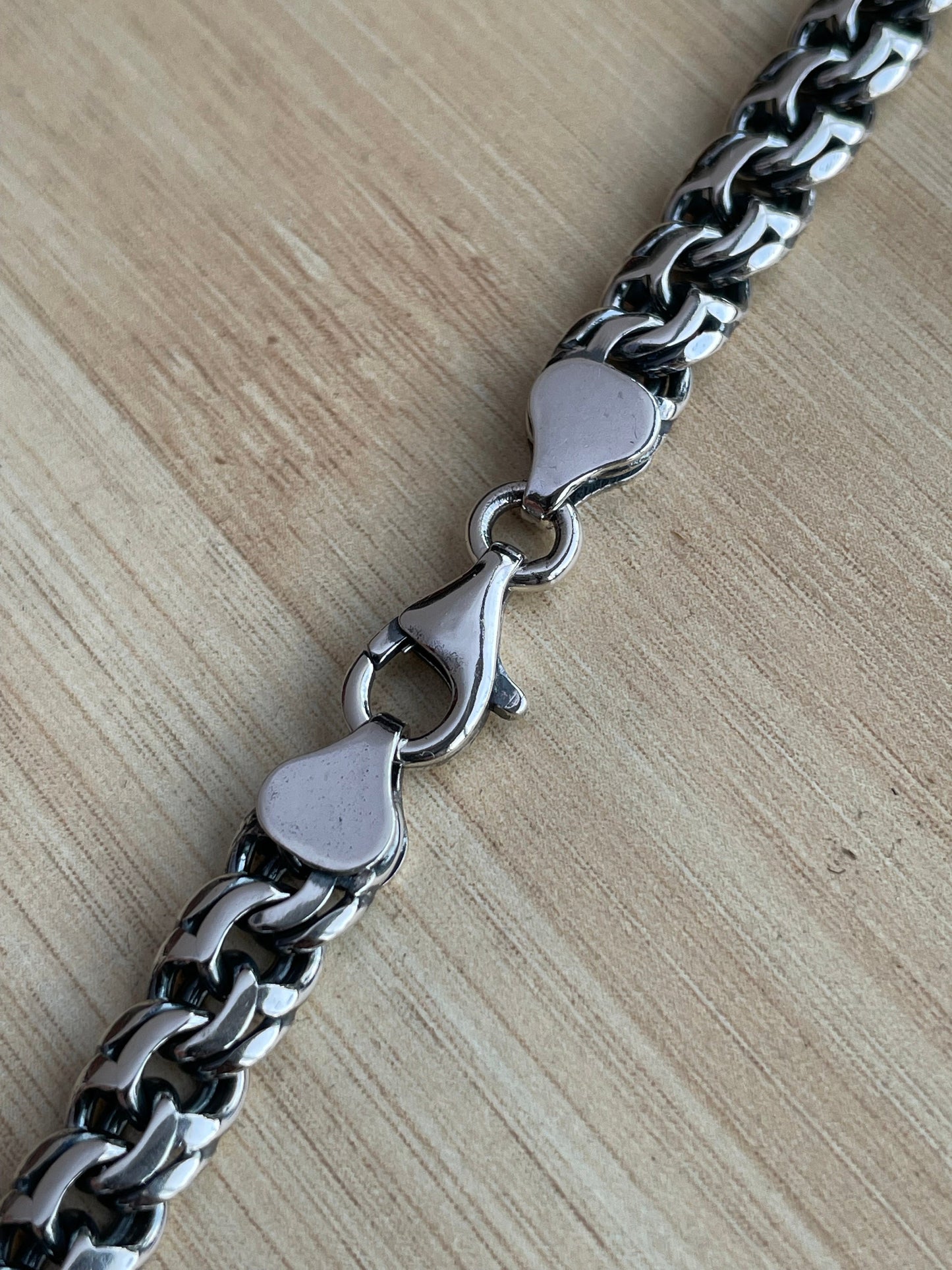 Silver Mens Chain, Sivler Necklace