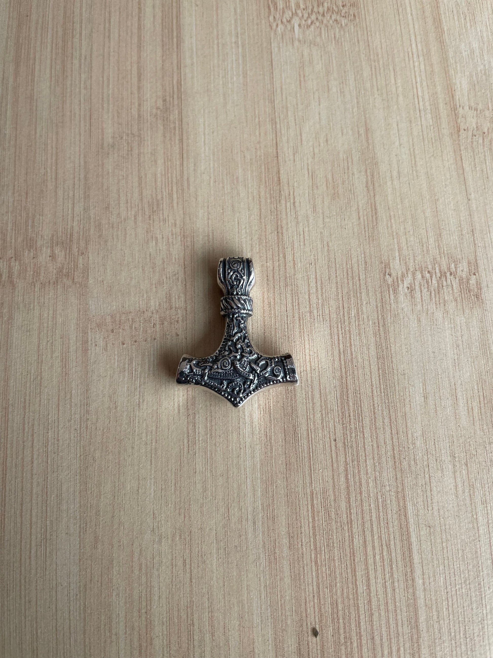 Mjolnir Pendant, Thor Hammer, Mjolnir Necklace