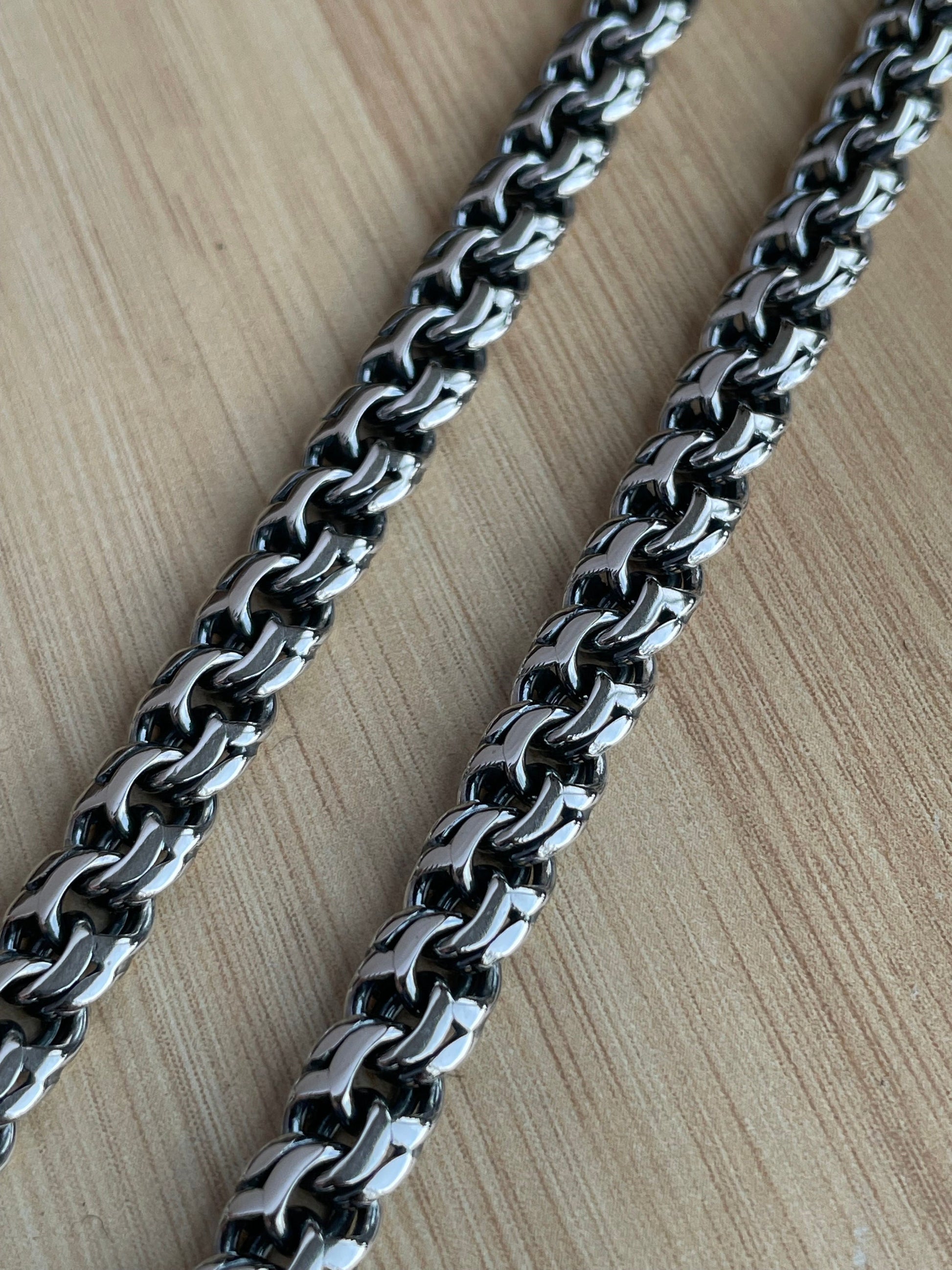 Silver Mens Chain, Sivler Necklace