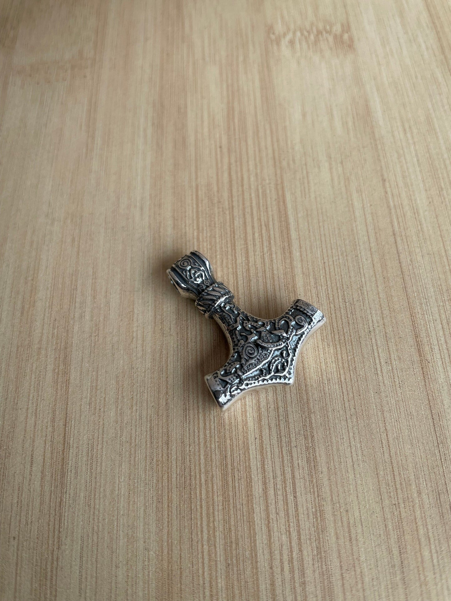 Mjolnir Pendant, Thor Hammer, Mjolnir Necklace