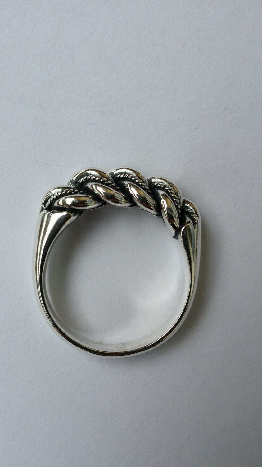 Silver Namejs Ring, Viking Ring