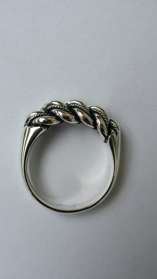 Silver Namejs Ring, Viking Ring