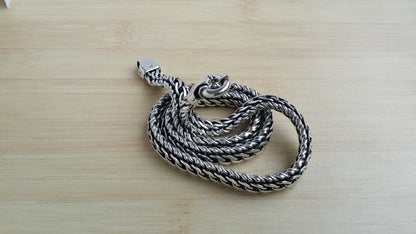 Silver Mens Chain, Mens Necklace, Solid Silver Chain